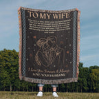 To My Wife - Heirloom Woven Blanket
